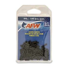 Barrel American Fishing Wire AFW Single Sleeves, Size #4L (1,80 mm) 100 pack