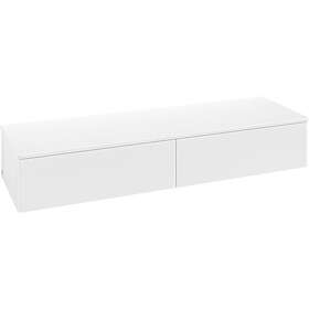 Villeroy & Boch Antao Sideskap 160x50x26,8 cm, u/lys, Hvit Matt