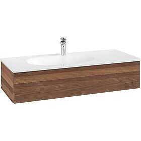 Villeroy & Boch V&B Antao Servantskap med 1 skuff 118,8x49,3x25,6 cm, m/lys, Val