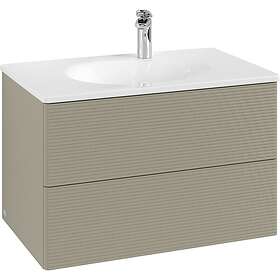 Villeroy & Boch V&B Antao Servantskap med 2 skuffer 78,8x49,6x50,4 cm, m/lys, St