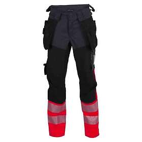 Bekken Strøm BS Gjøvik 4-V Håndverksbukse HiVis kl.1 Unisex