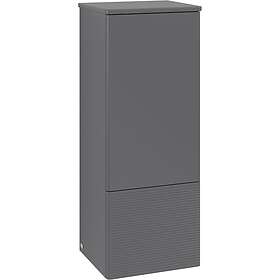 Villeroy & Boch Antao Sideskap 41,4x35,6x103,9 cm, u/lys, Antrasitt