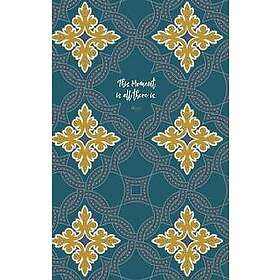 Undated Planner Diary Journal Rumi Teal Tiles