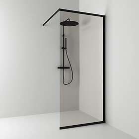 Svedbergs Duschvägg Langfoss Fast Skärm Sv/Br 90x200 6092002