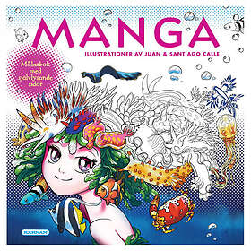 Kärnan Manga Målarbok