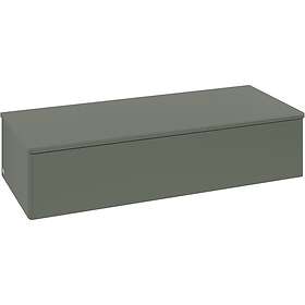 Villeroy & Boch Antao Sideskap 120x50x26,8 cm, m/lys, Grønn Matt L41000HL