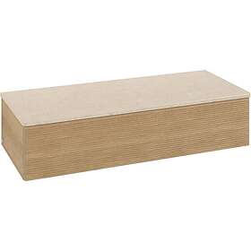 Villeroy & Boch Antao Sideskap 120x50x26,8 cm, m/lys, Eik/Crème L41103HN