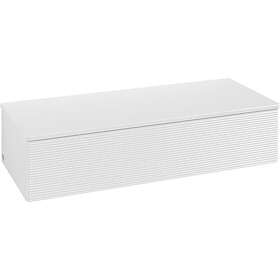 Villeroy & Boch Antao Sideskap 120x50x26,8 cm, m/lys, Hvit Høyglans L41100GF