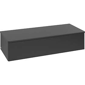 Villeroy & Boch Antao Sideskap 120x50x26,8 cm, m/lys, Sort Matt L41000PD