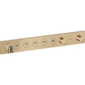 Hansgrohe Axor ShowerSolution Termostat, 5 utløp For innbygging, Børstet Bronse 18358140