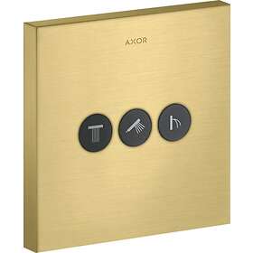 Axor ShowerSelect, 3-veis ventil Børstet Messing 36717950
