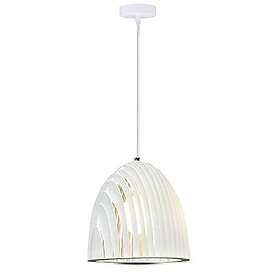 V-TAC VT-7255 Kon Prisma Vit Hängsmycke Ljus D:250 270mm