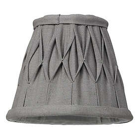 Cottex Lampskärm grå pintuck