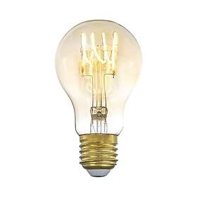 Cottex Normallampa LED Curly filament amber E27 4W 250lm stepdim