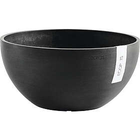 Ecopots Blomkruka Brussels Ø25x12cm antracit