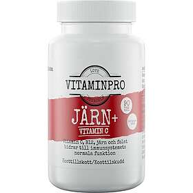 Vitamin pro Järn & C 90 tuggtabletter