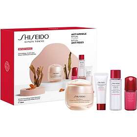 Shiseido Benefiance Wrinkle Smoothing Cream Enriched Value Set Presentförpackning (för fläckfri hud)