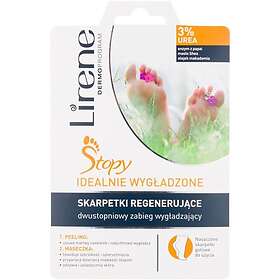 Lirene Foot Care 2-stegs regenererande fotbehandling Peeling mask i strumpor (3%