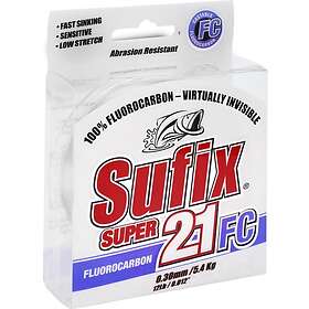 Sufix Super 21 Fluorocarbon 0,28 mm 50 m Clear