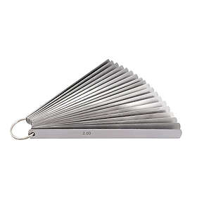 Diesella Søgerblade 0,10-2,00 mm (20 blade) 200 mm med cylindrisk afrunding og 1