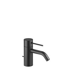 Dornbracht Meta Slim Servantbatteri Med bunnventil, Sort Matt 33501662-33
