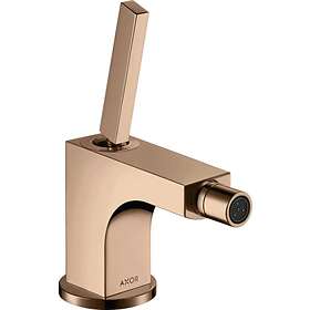 Axor Citterio Bidébatteri Med bunnventil, Polert Rødt Gull 39210300