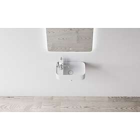 Copenhagen Bath Yuno LR 41 servant 410x240 mm, Hvit Matt 40010225