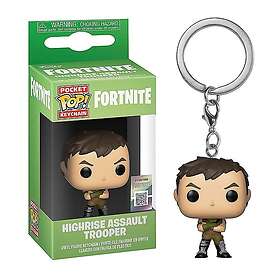 Funko Pocket POP Nyckelring Fortnite Highrise Assault Trooper