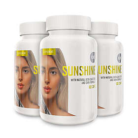 XLNT Sports Sunshine brun utan sol 60 kapslar 3-pack