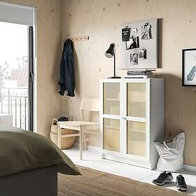 IKEA BILLY HÖGADAL bokhylla med dörrar 80x30x106 cm