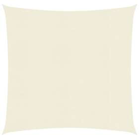 vidaXL Solsegel HDPE rektangulär 4,5x4,5 m gräddvit 311167