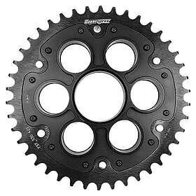 Supersprox Stealth Negra 525 Ducatix41 Rsa737525x41blk Rear Sprocket Silver 41t