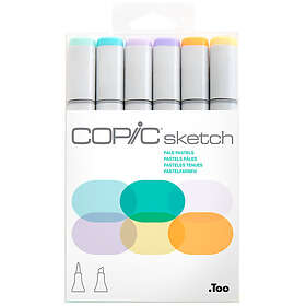 Copic Sketch 6-pack Pale Pastels