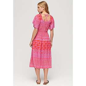 Superdry Printed Slip Sleveless Long Dress