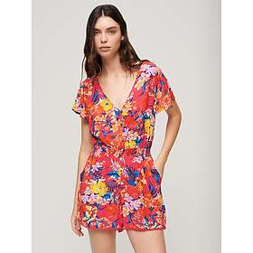 Superdry Beach Playsuit Short Sleeve Short Dress