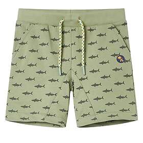 vidaXL Barnshorts med snöre blandad ljus khaki 116 12326