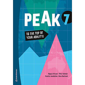 Hippas Eriksson, Peter Gröndal, Pernilla Sundström, Catharina Åkerlund, Michael Eyre: Peak 7 Elevpaket Tryckt bok Digital elevlicens 12 mån