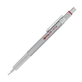 Rotring 600 Stiftpenna HB 0,7 mm Metallkropp Silver