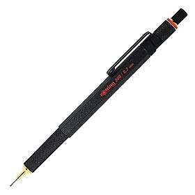 Rotring 800-Stiftpenna HB 0,7 mm Metallkropp Svart