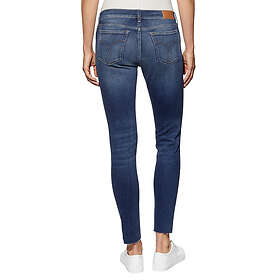 Calvin Klein Mid Rise Skinny Ankle Raw Jeans (Women's)