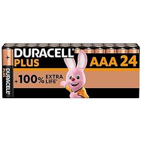 Duracell Plus AAA-batterier (LR03) 24-pack