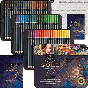 Castle Arts Gold Standard 72 Färgpennor Set