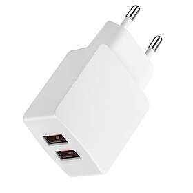 Creapico USB Väggladdare, 5V/2.1A 2-Portar USB Charger