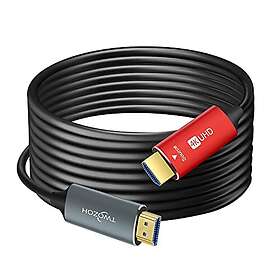 Twozoh HDMI fiber optisk kabel 50M