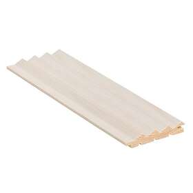CENT Innerpanel Dune 15x90x2380 mm Dune-panel Vitlackad 10724VLFJ