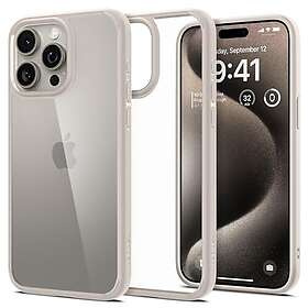 Spigen Ultra Hybrid (iPhone 15 Pro) Case Fodral - Natural Titanium