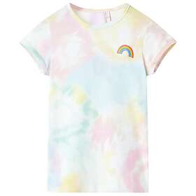 vidaXL T-shirt för barn flerfärgad 140 10758