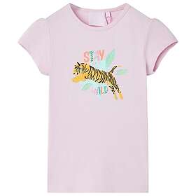 vidaXL T-shirt för barn lila 104 11155