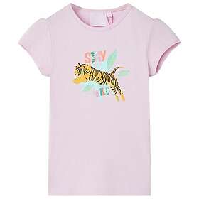 vidaXL T-shirt för barn lila 140 11158