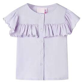 vidaXL T-shirt för barn lila 140 11523
